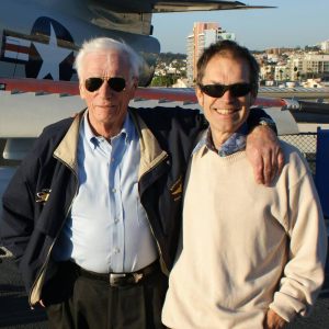 Gene Cernan and Mark Craig